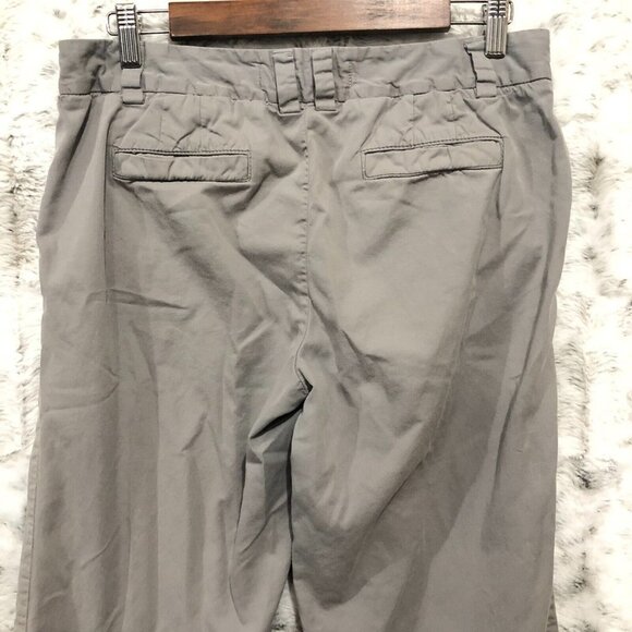 J.CREW Chino Pants Womens Size 8S Gray City Fit Broken In Classic Twill - Picture 4 of 12